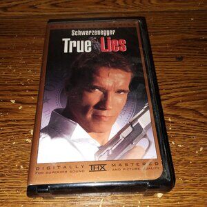 True Lies (VHS, 1994) Arnold Schwarzengger Jamie Lee Cutris